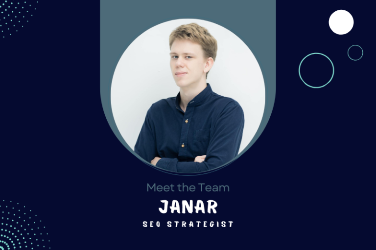 Meet Janar, Our SEO Strategist
