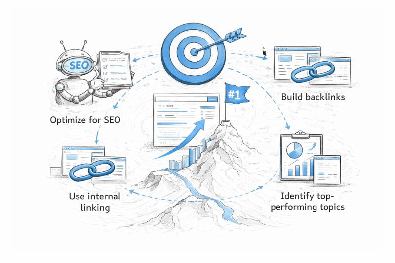 Family Law Blogging SEO strategy with backlinks, internal linking, and topic optimisation for rankings