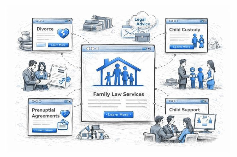 Fastest Way to See SEO Results for a Family Law Practice with optimised service pages