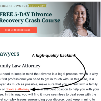 divorce attorney backlinks backlink for a divorce attorney